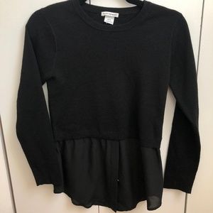 MOVING SALE Club Monaco Mixed Media Sweater NWOT